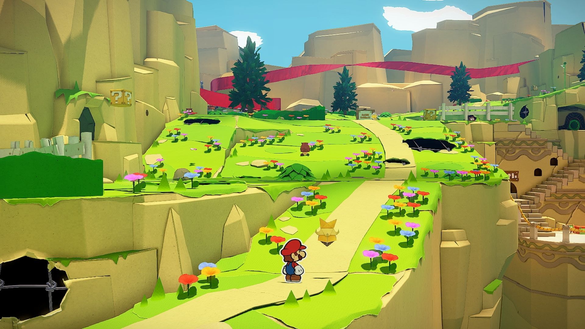 Paper Mario: The Origami King Will Feature A Seamless Open World