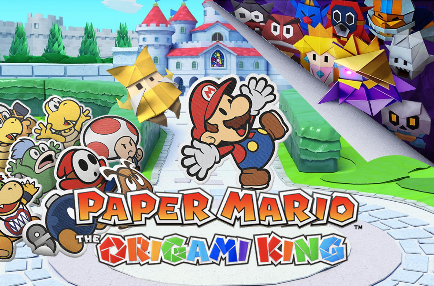 Paper Mario: The Origami King Arriving on Nintendo Switch in July 2020