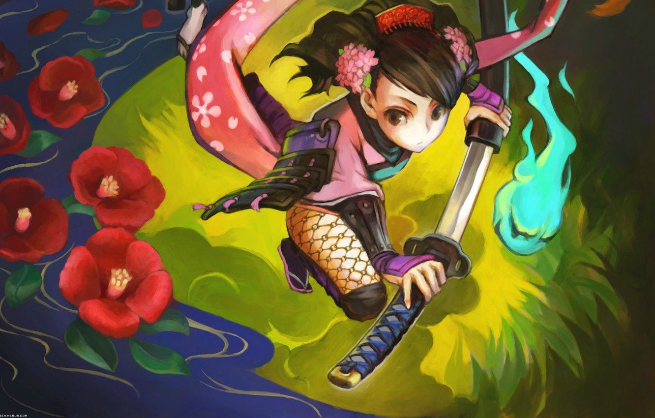 Muramasa The Demon Blade (1366x768)  Muramasa the demon blade, Demon,  Wallpaper pc