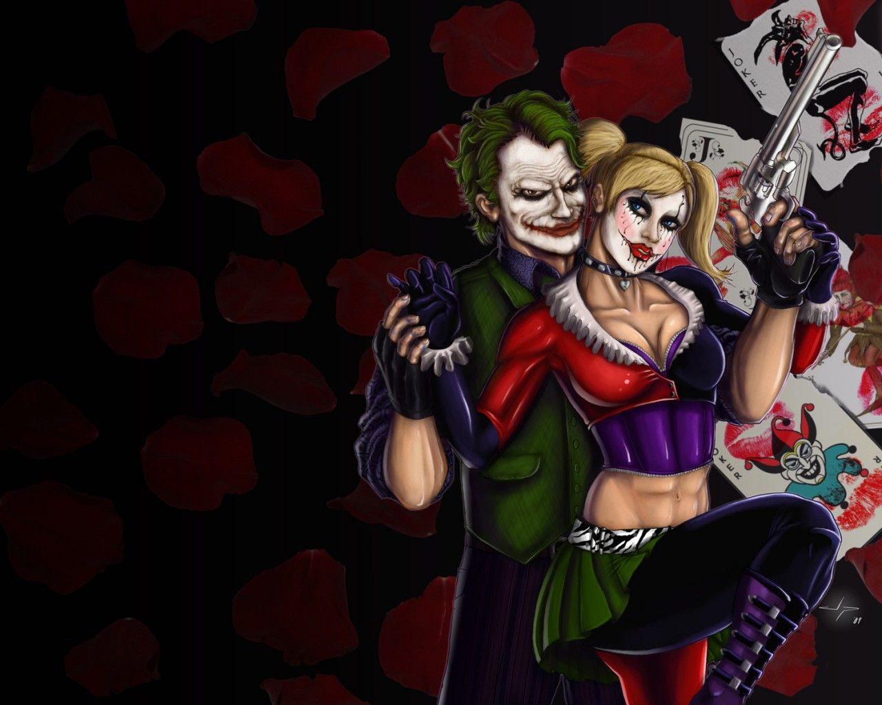 Harley Quinn And Joker Wallpaper HD, Wallpaper13.com