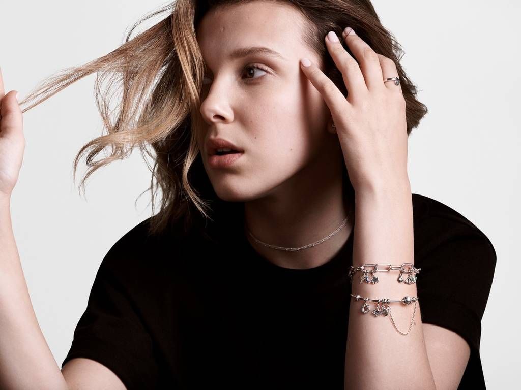 Millie Bobby Brown named as new face of Pandora jewellery