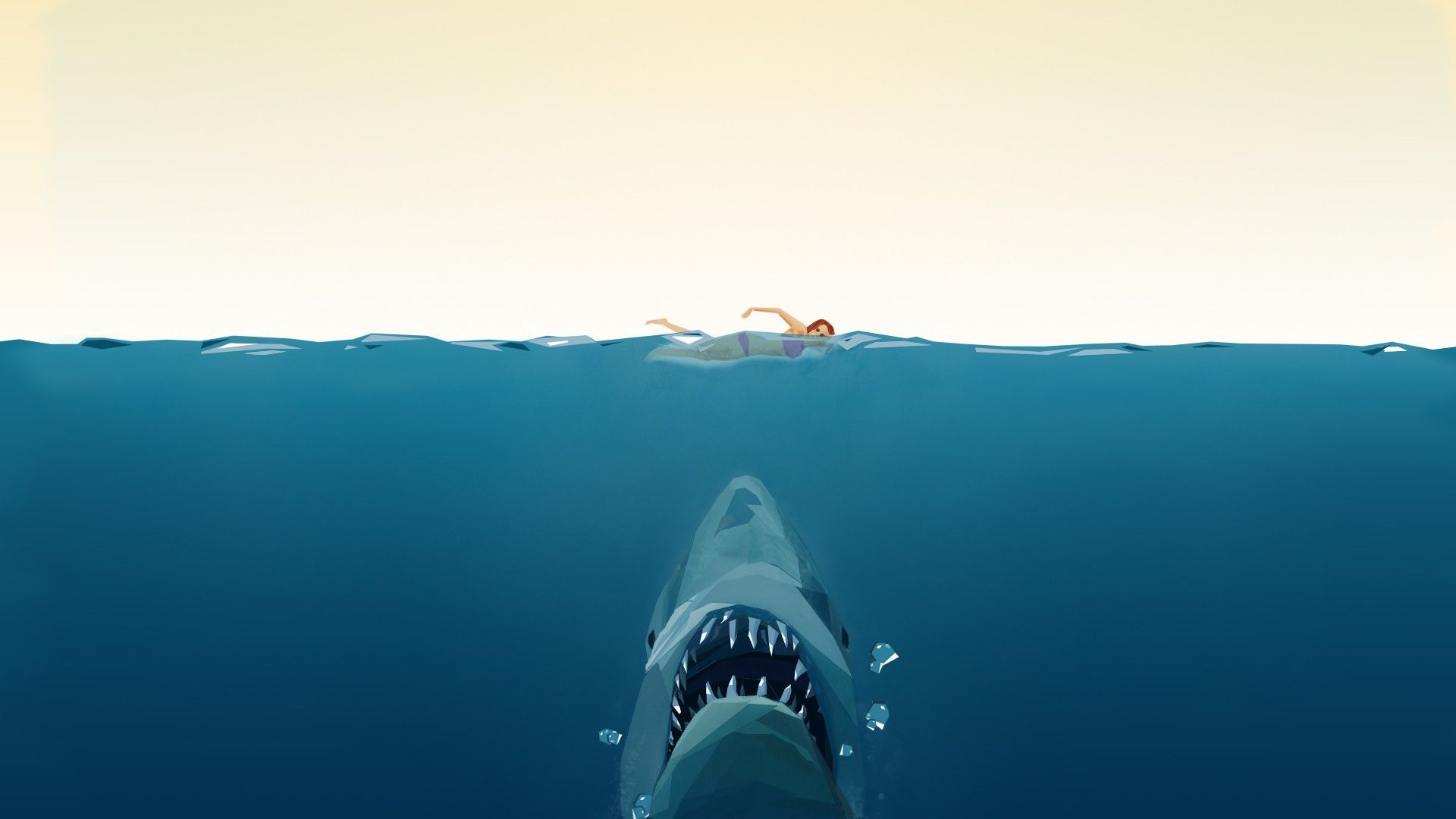 Jaws Background. Jaws Wallpaper, Shark