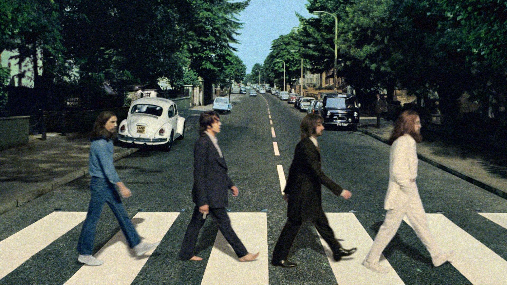 Abbey Road Wallpaper. Lonely Road