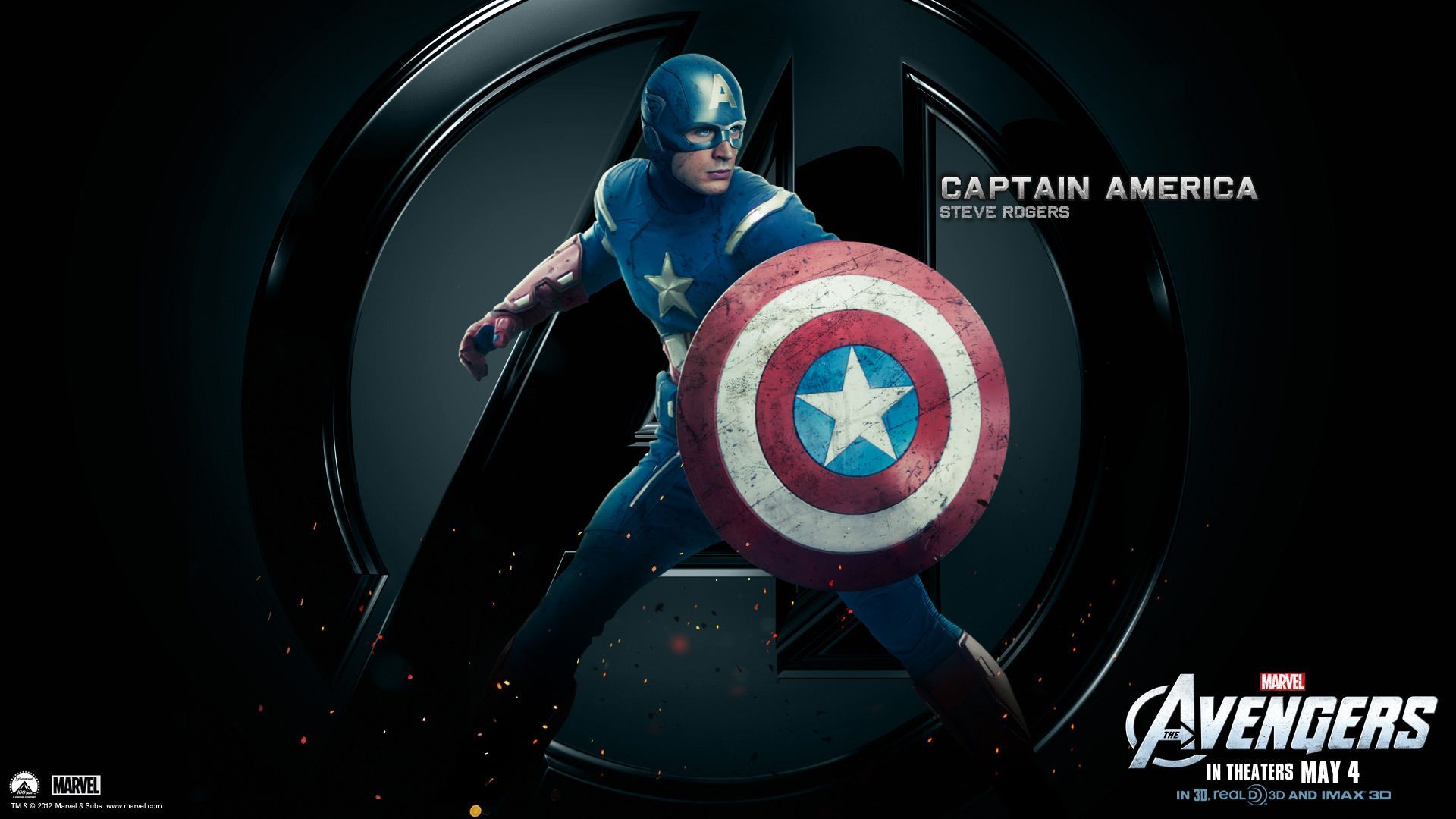 The Avengers Captain America Wallpaper Free The Avengers