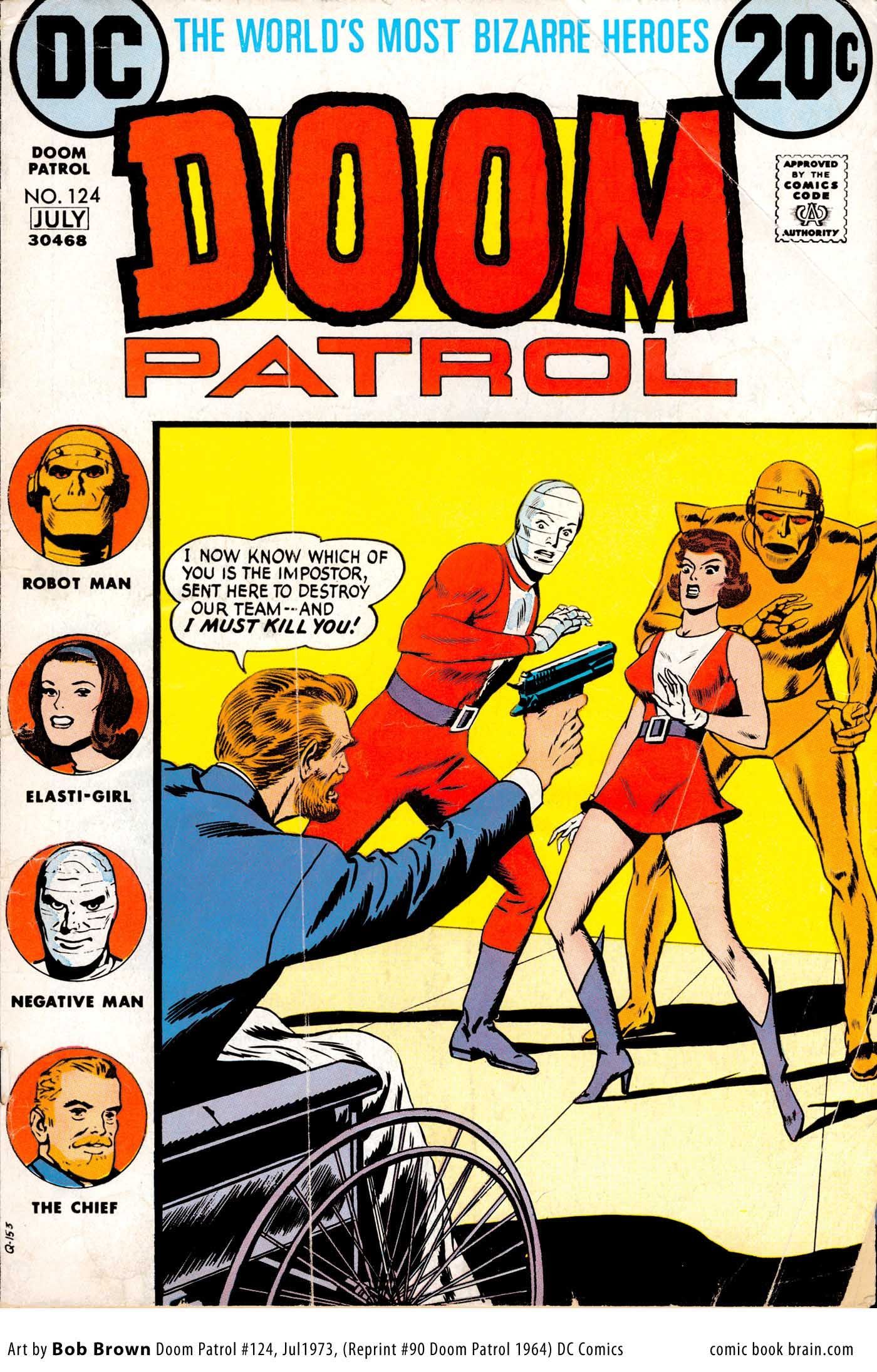 doom patrol patrol, Comic book superheroes