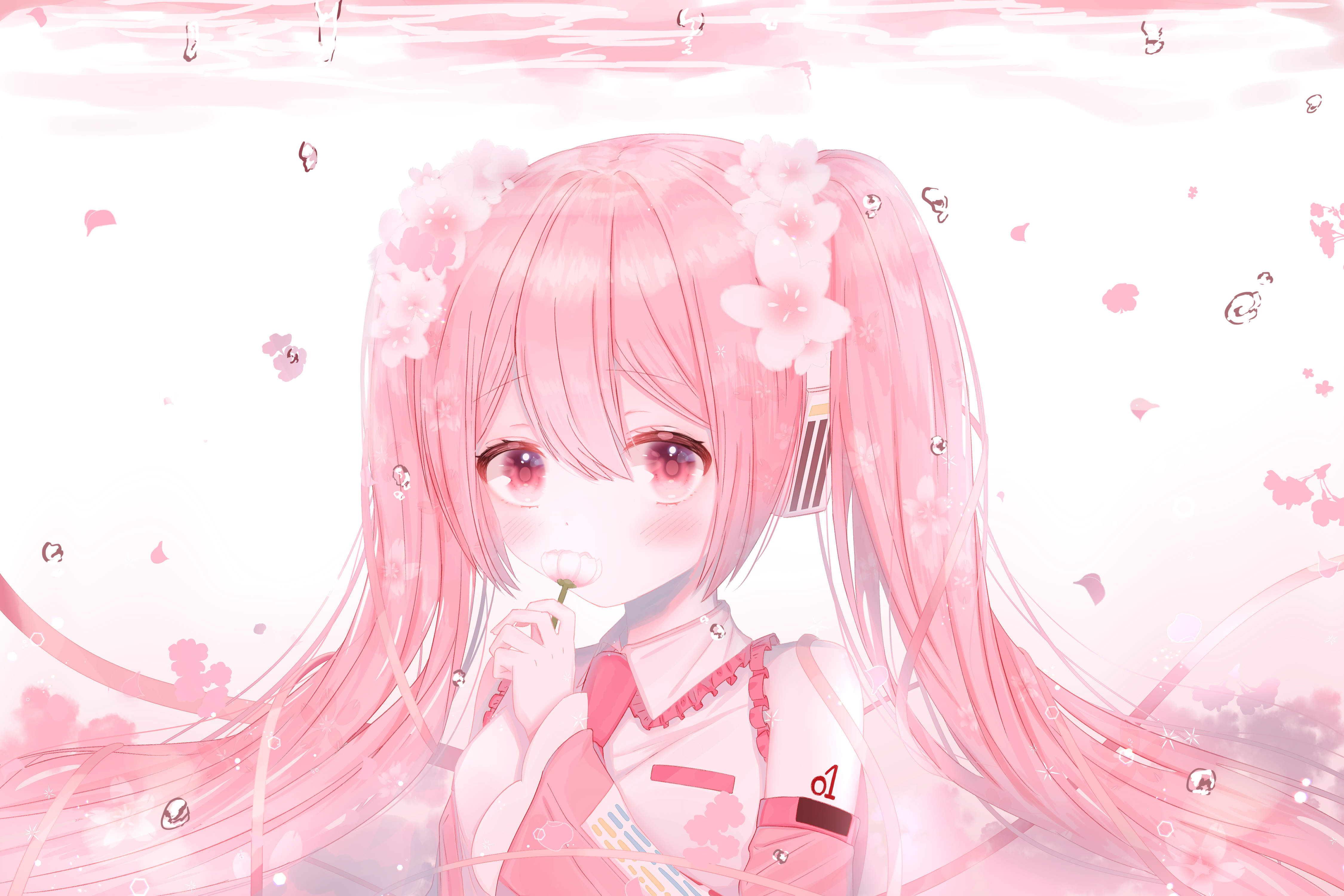 Computer Sakura Miku Wallpapers - Wallpaper Cave