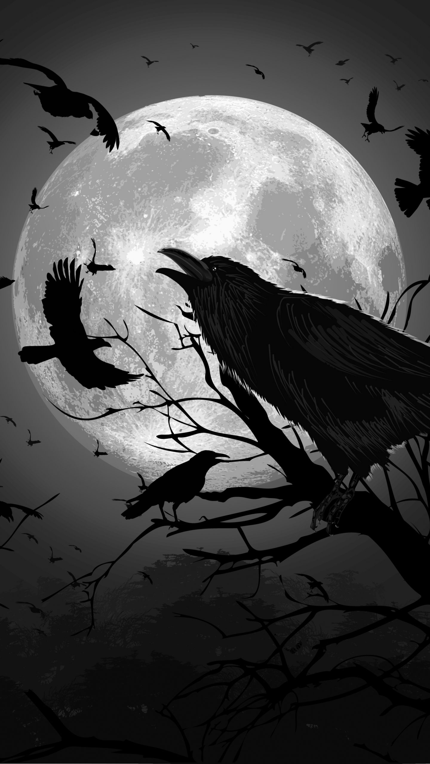 Free download The Raven Mocker [2629x2698] for your Desktop