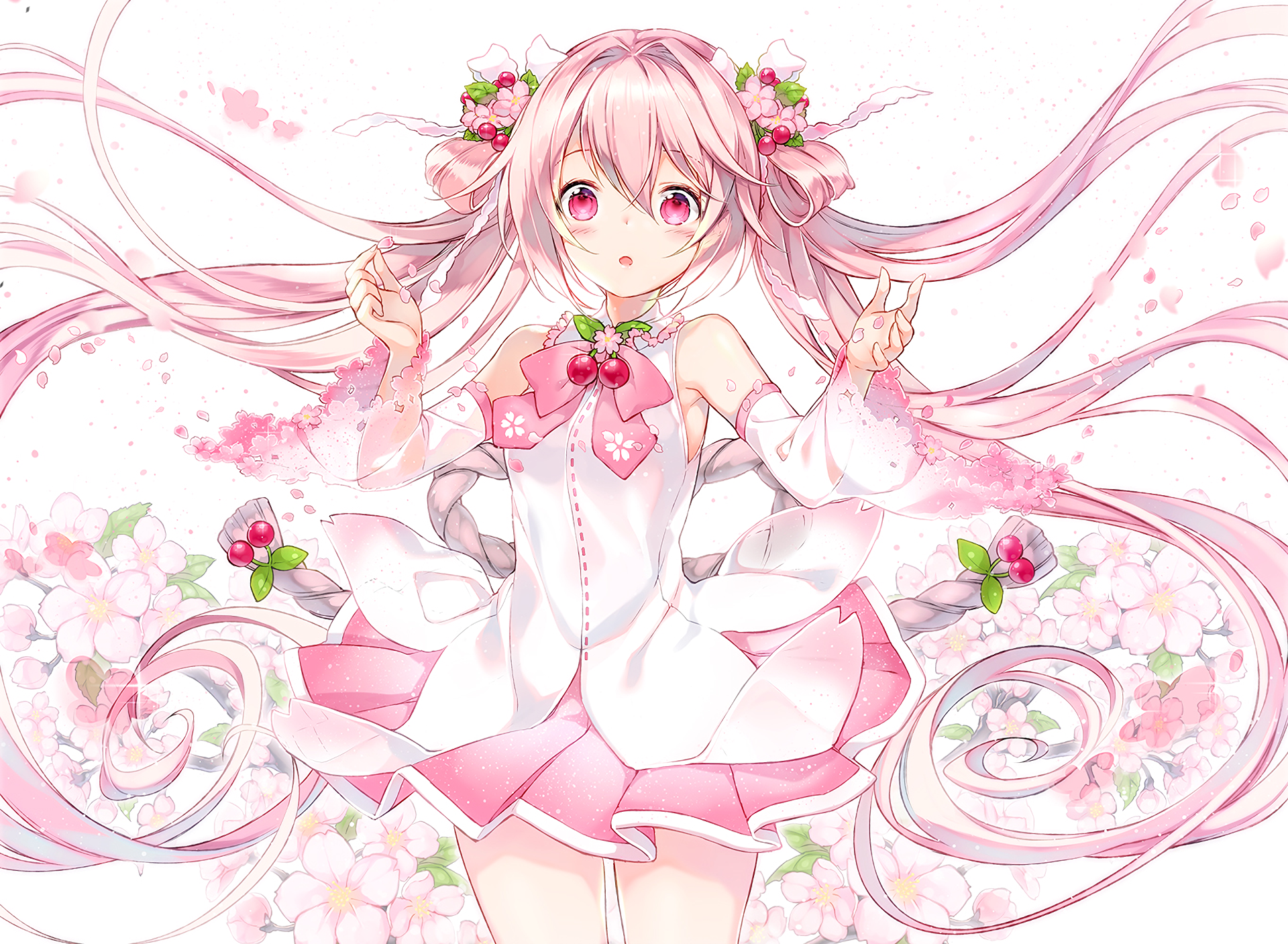 Computer Sakura Miku Wallpapers - Wallpaper Cave