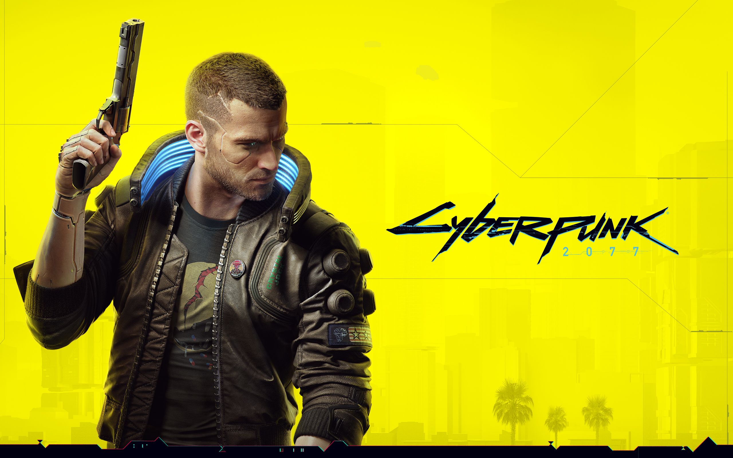 Poster computer game Cyberpunk 2077 wallpaper and image