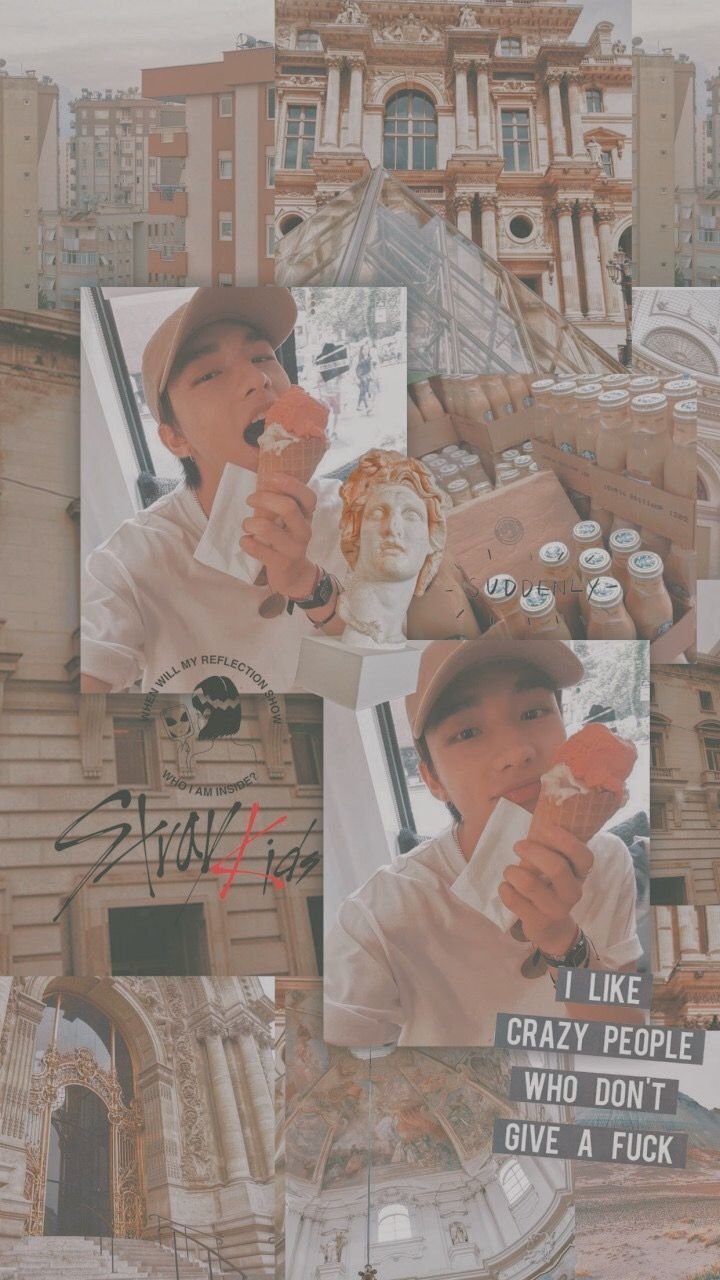Stray Kids Hwang Hyunjin lockscreen made by skzaesth. Follow
