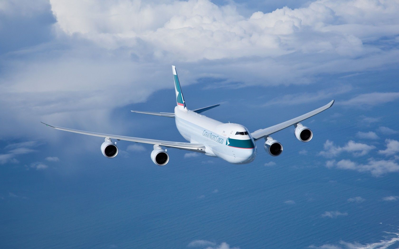Cathay Pacific 747 8i wallpaper