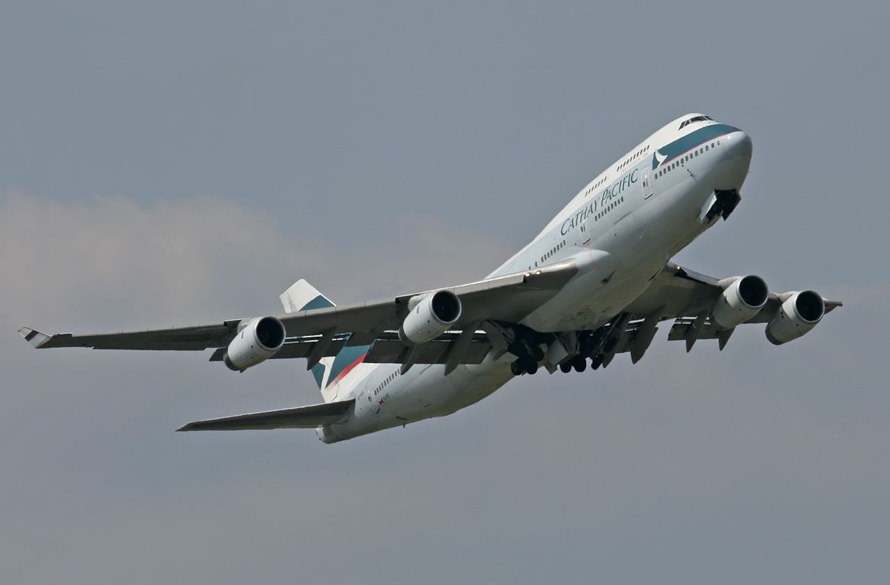 Free download Boeing 747 400 Cathay Pacific Takeoff Aircraft