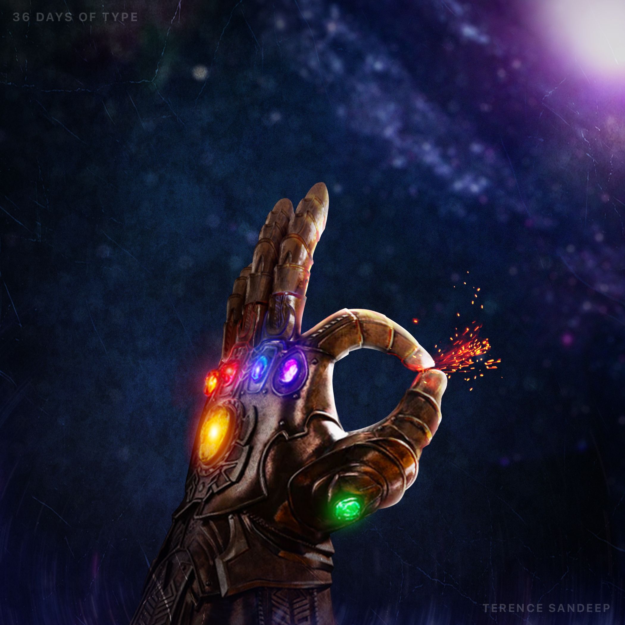 Thanos Gauntlet, HD Superheroes, 4k Wallpaper, Image