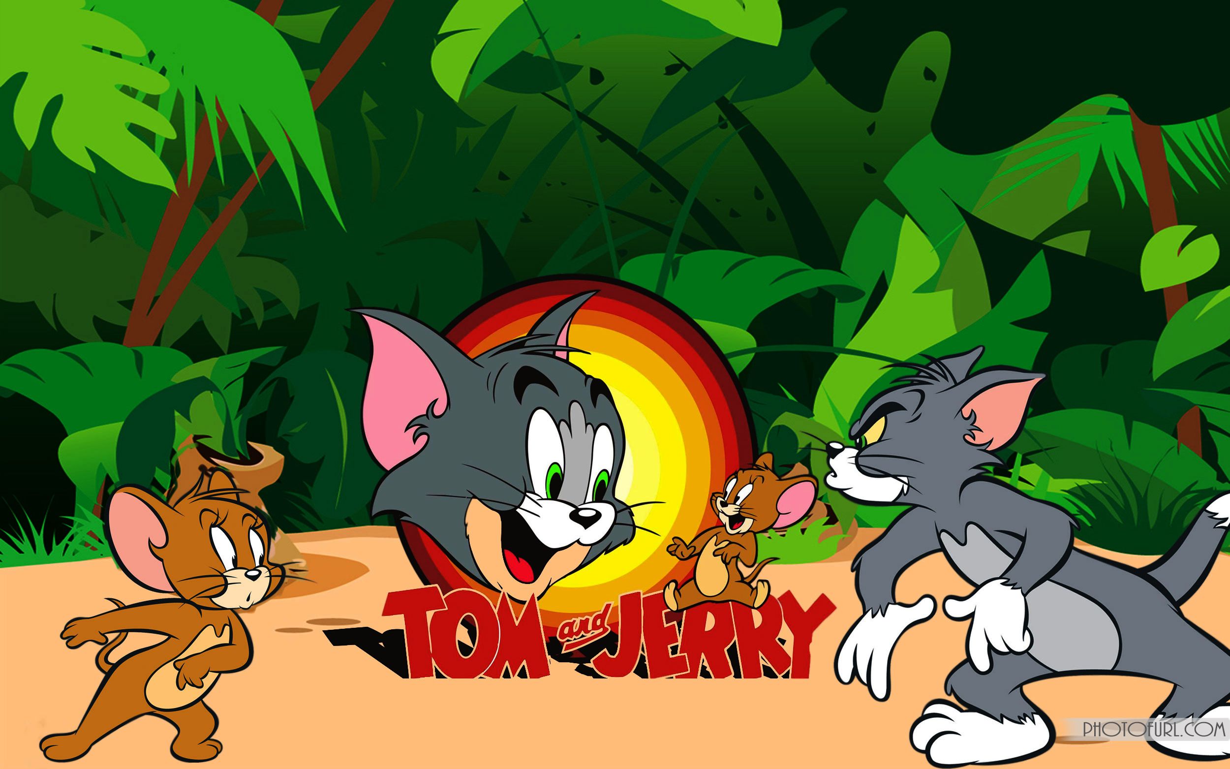 Funny Tom and Jerry Wallpaper
