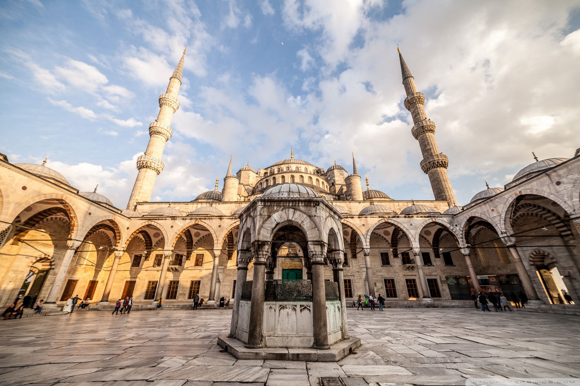 Sultan Ahmed Mosque, Istanbul, Turkey Ultra HD Desktop Background