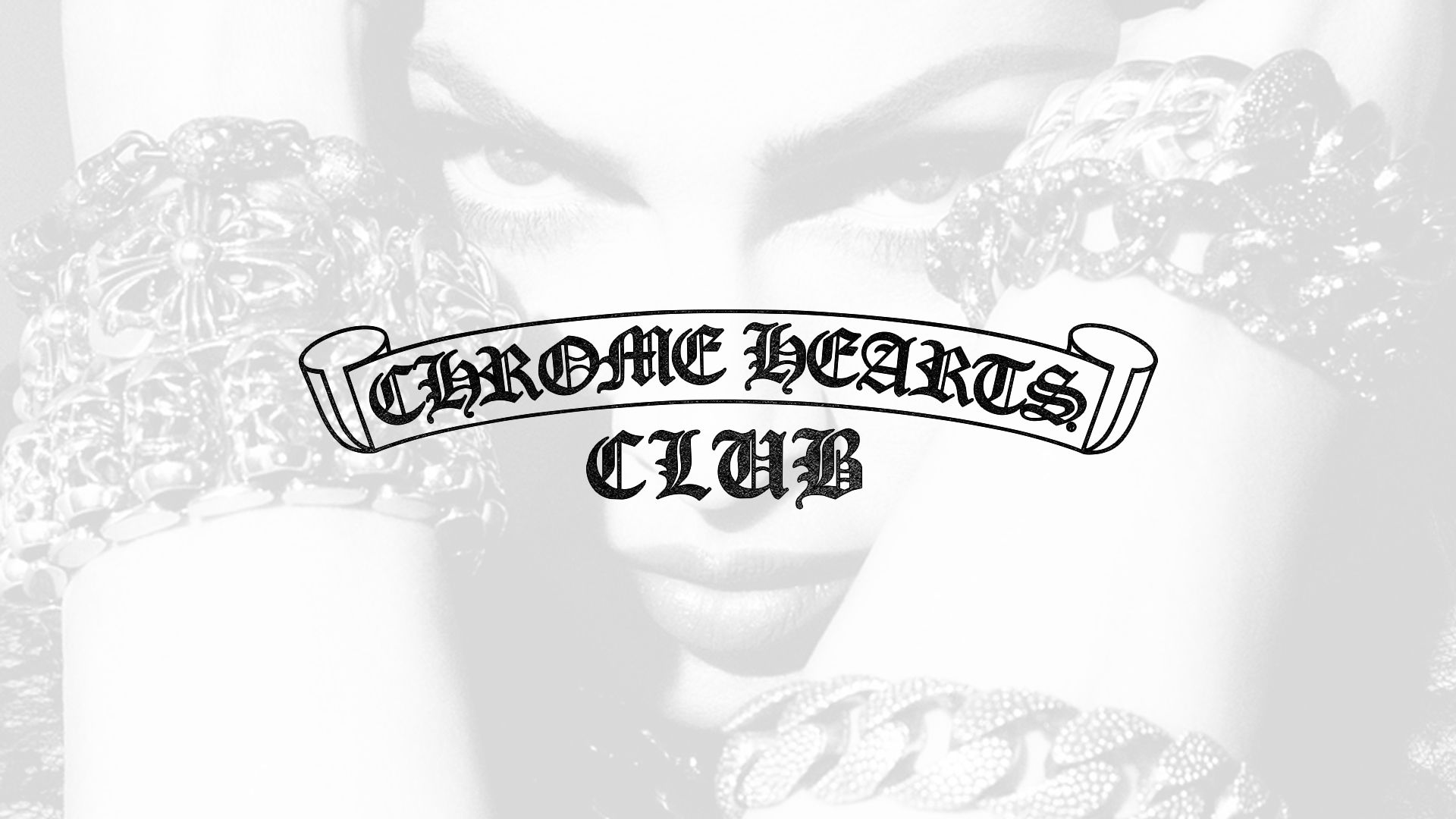 Download Chrome Hearts Logo Design Wallpaper