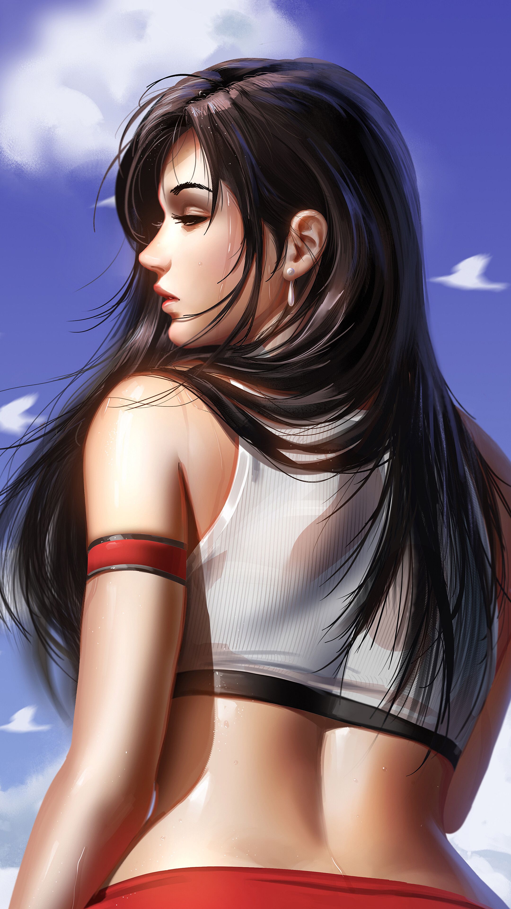 Remake, Tifa Final, Fantasy, Lockhart, 4K iPhone 6s, 6 HD Wallpaper, Image, Background, Photo and Picture. iPhone Wallpaper. Mocah.org HD Wallpaper
