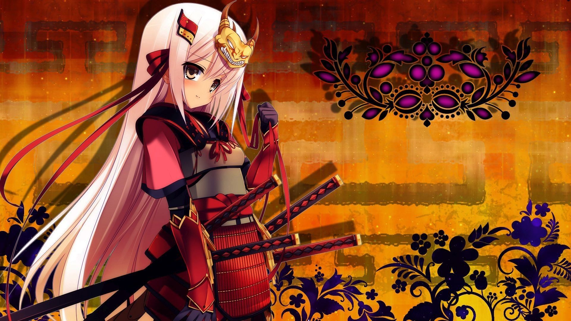Samurai Girl Wallpaper