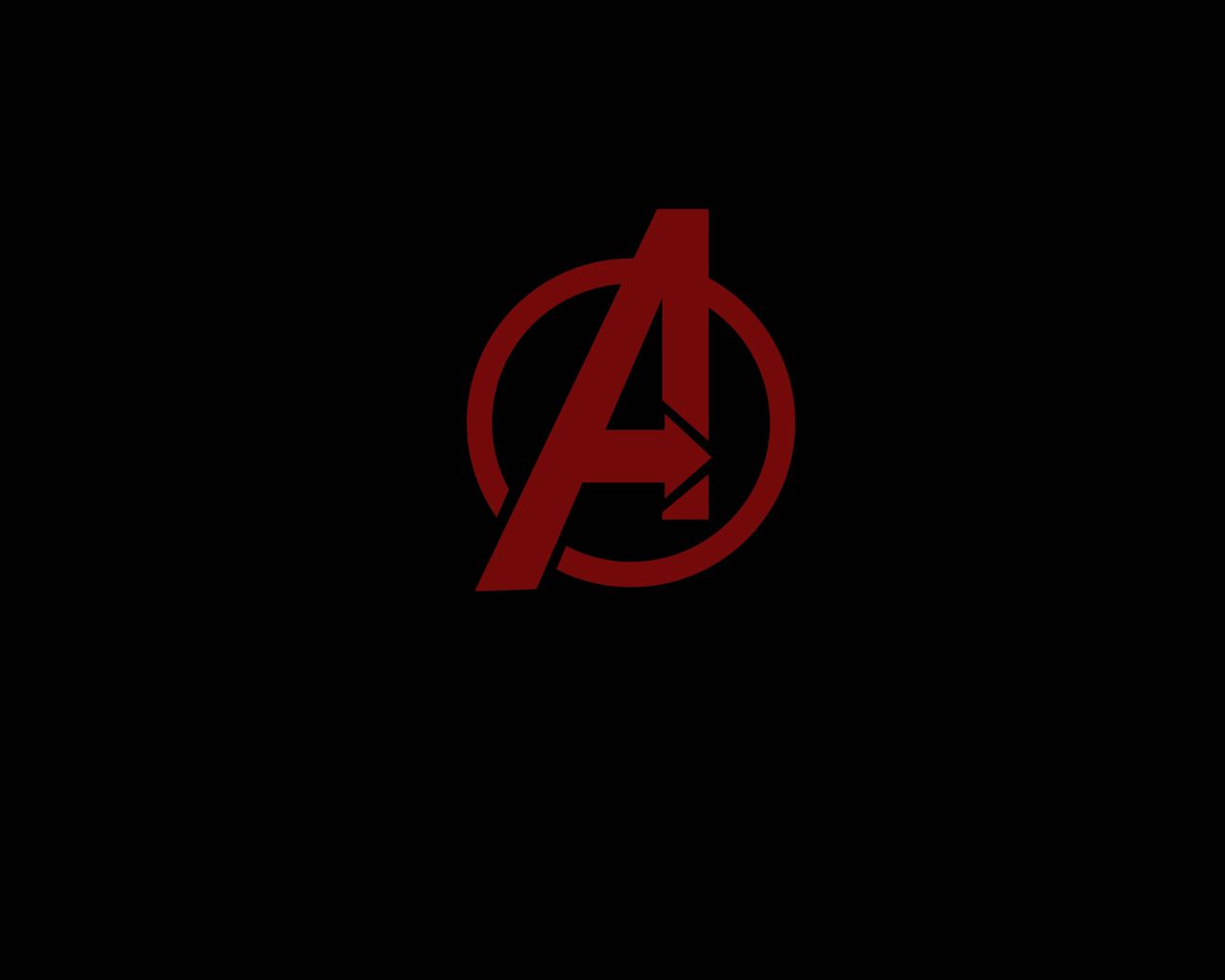 Avengers Minimal Logo 1280x1024 Resolution HD 4k