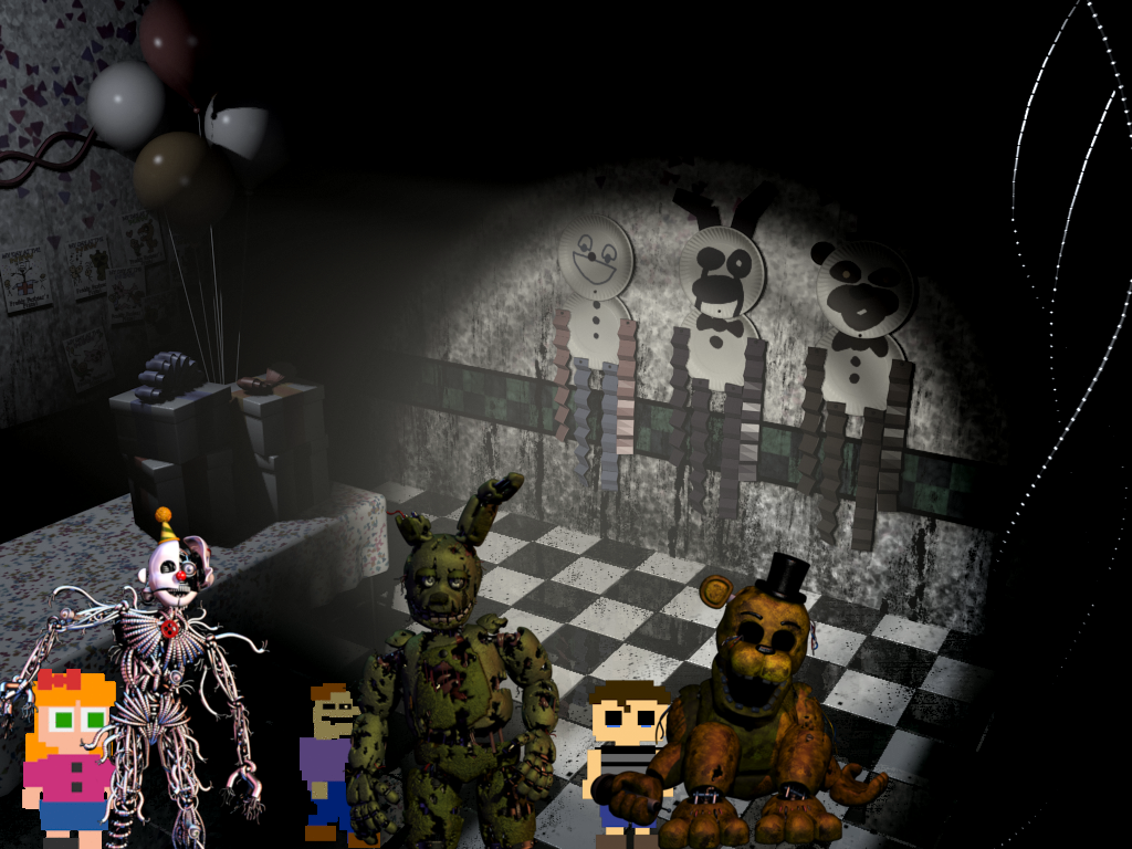 The Paper Plates represent the Afton Family