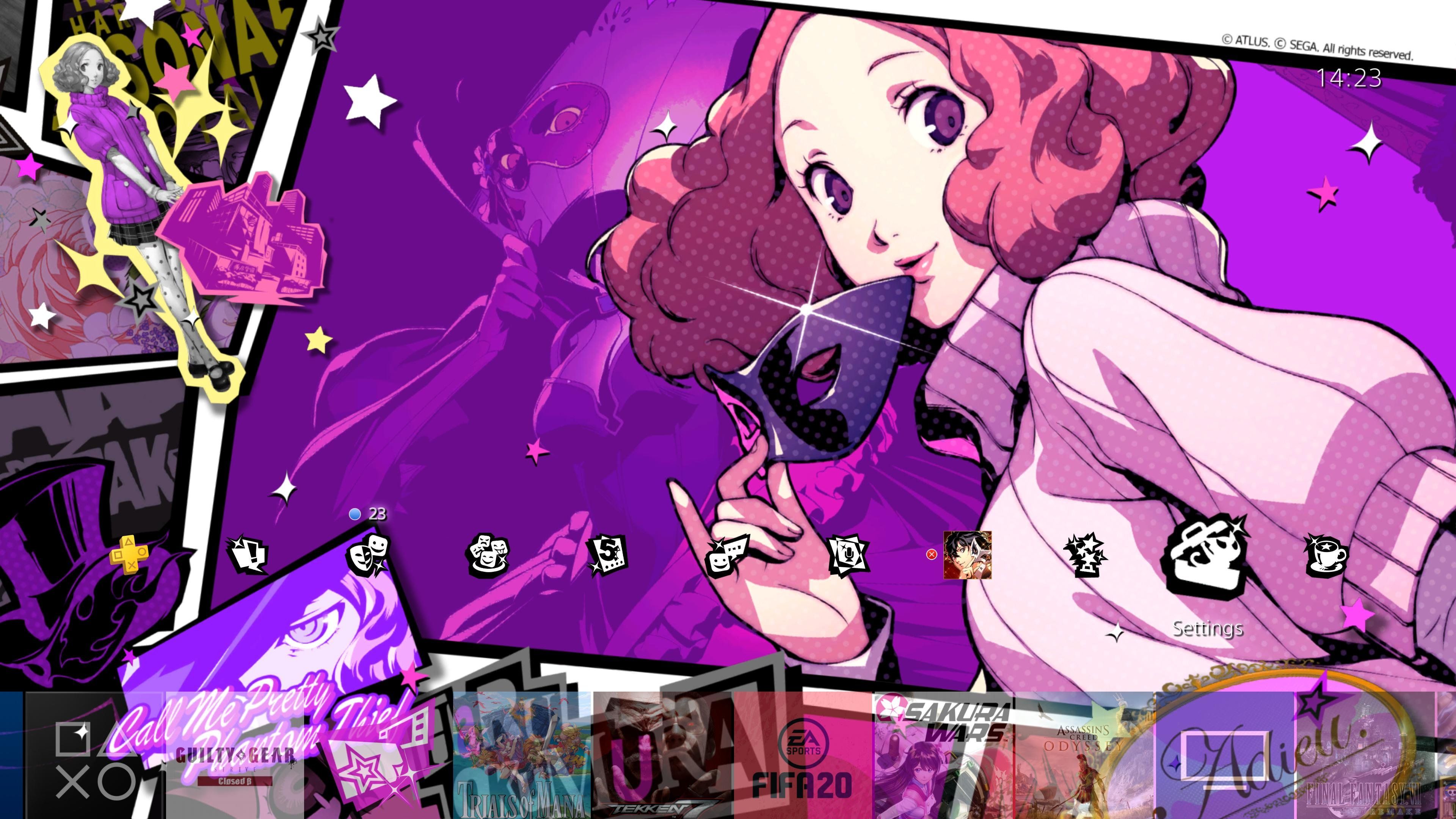 Sony Sending Out Even More Persona 5 Royal Dynamic PS4 Themes and Avatars