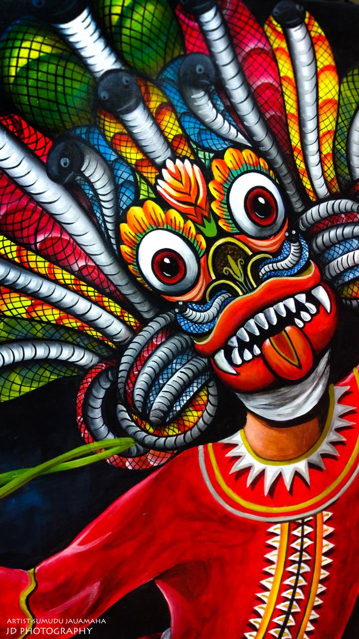 Mask Sri Lanka wallpaper