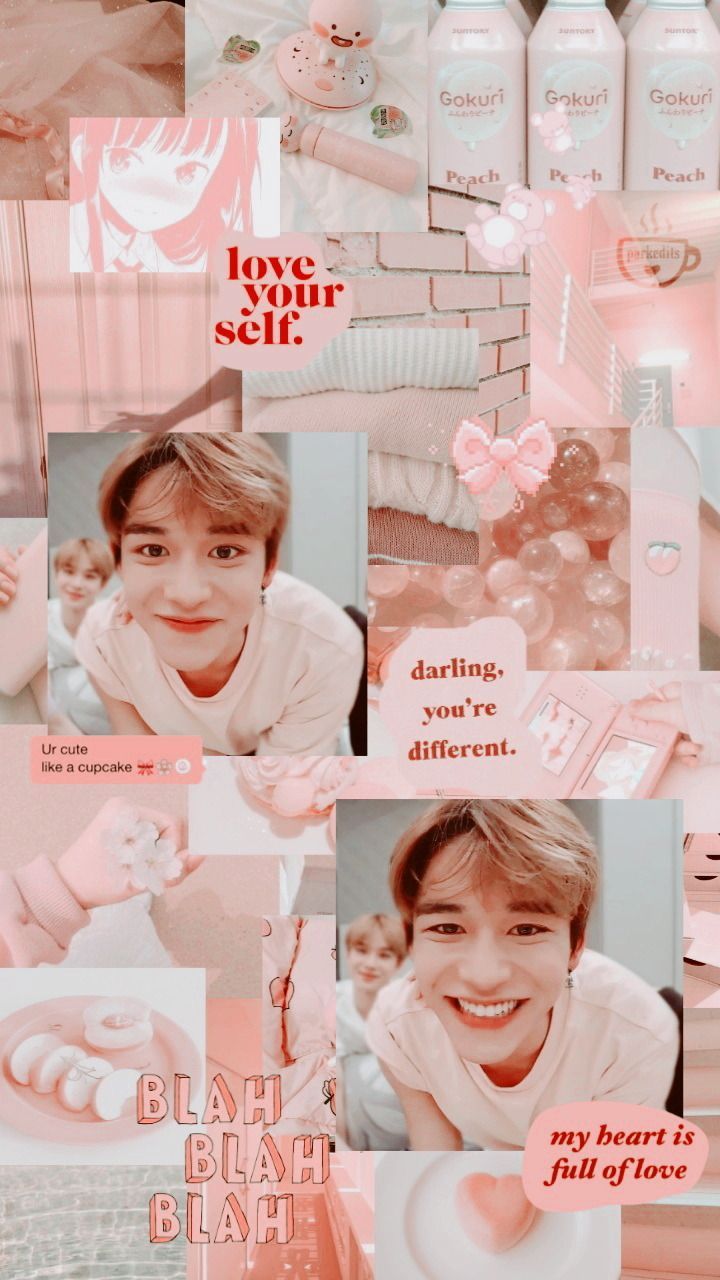 pinky lucas wayv nct aesthetic wallpaper lockscreen. parkedits #lucas #xuxi #yukhei #nct #wayV #weishenV #黄旭熙 #루카스 威神V. Wallpaper lucu, Artis, Gambar