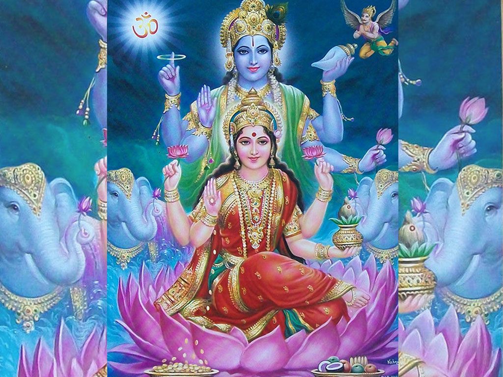 Laxmi Vishnu Image. Consort Image and Wallpaper