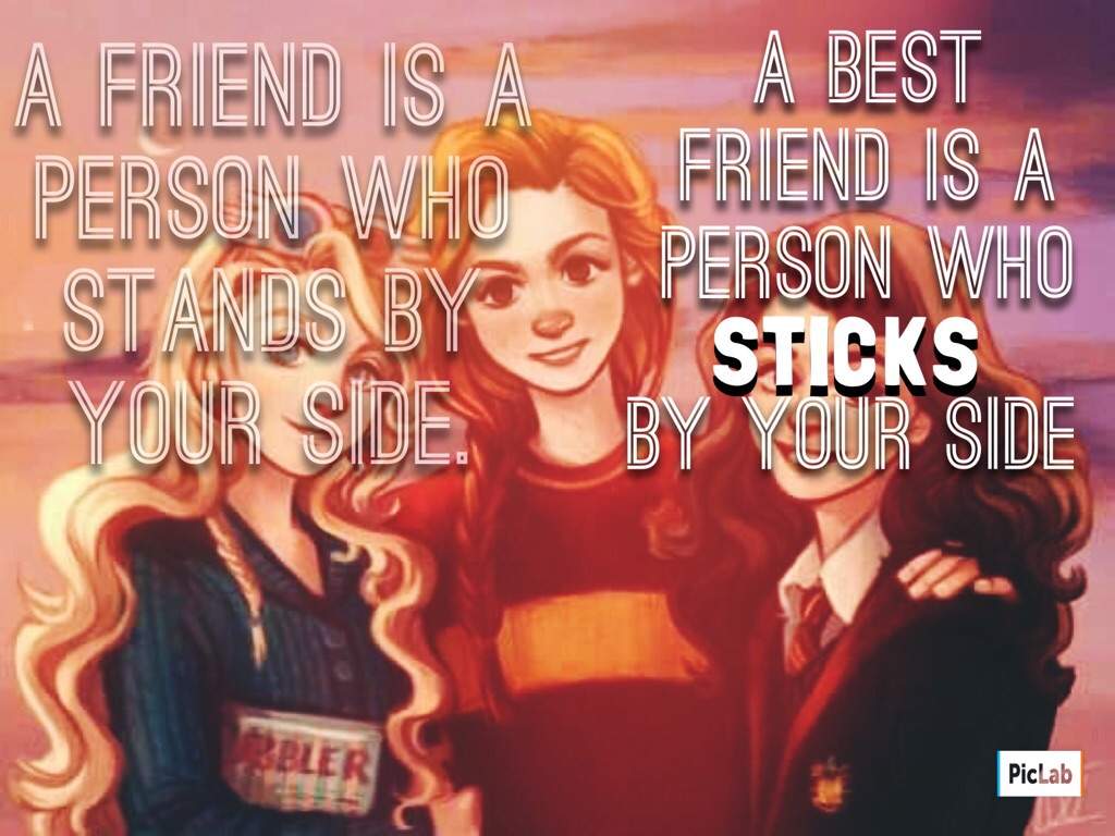 Luna, Hermione, and Ginny Edit (Art not mine). Harry Potter Amino