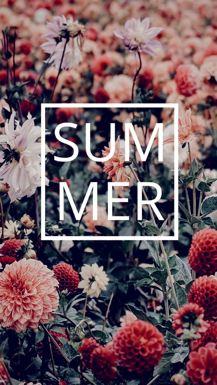 Floral iPhone Wallpaper To Enjoy That Summer Feeling. Preppy