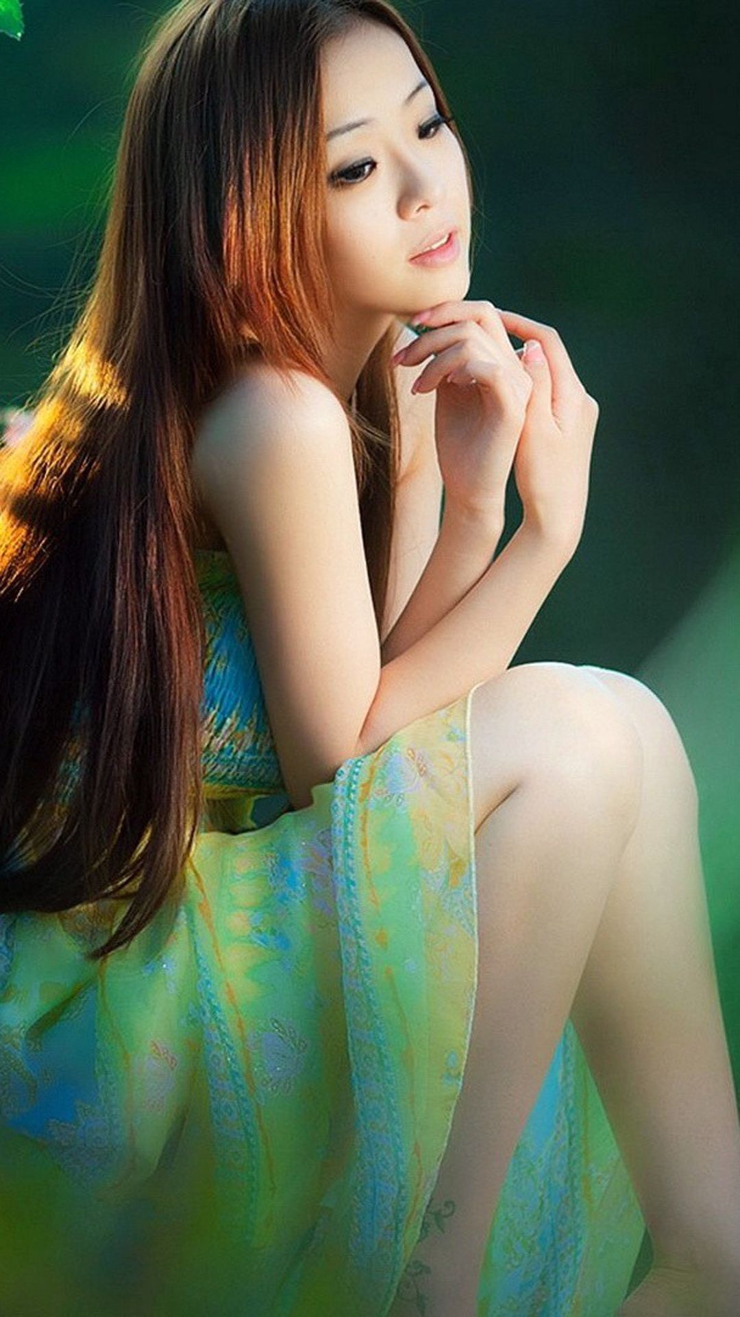 Beautiful Long Hair Elegant Quiet Girl #iPhone #wallpaper. Beauty girl, Asian beauty, Beautiful long hair