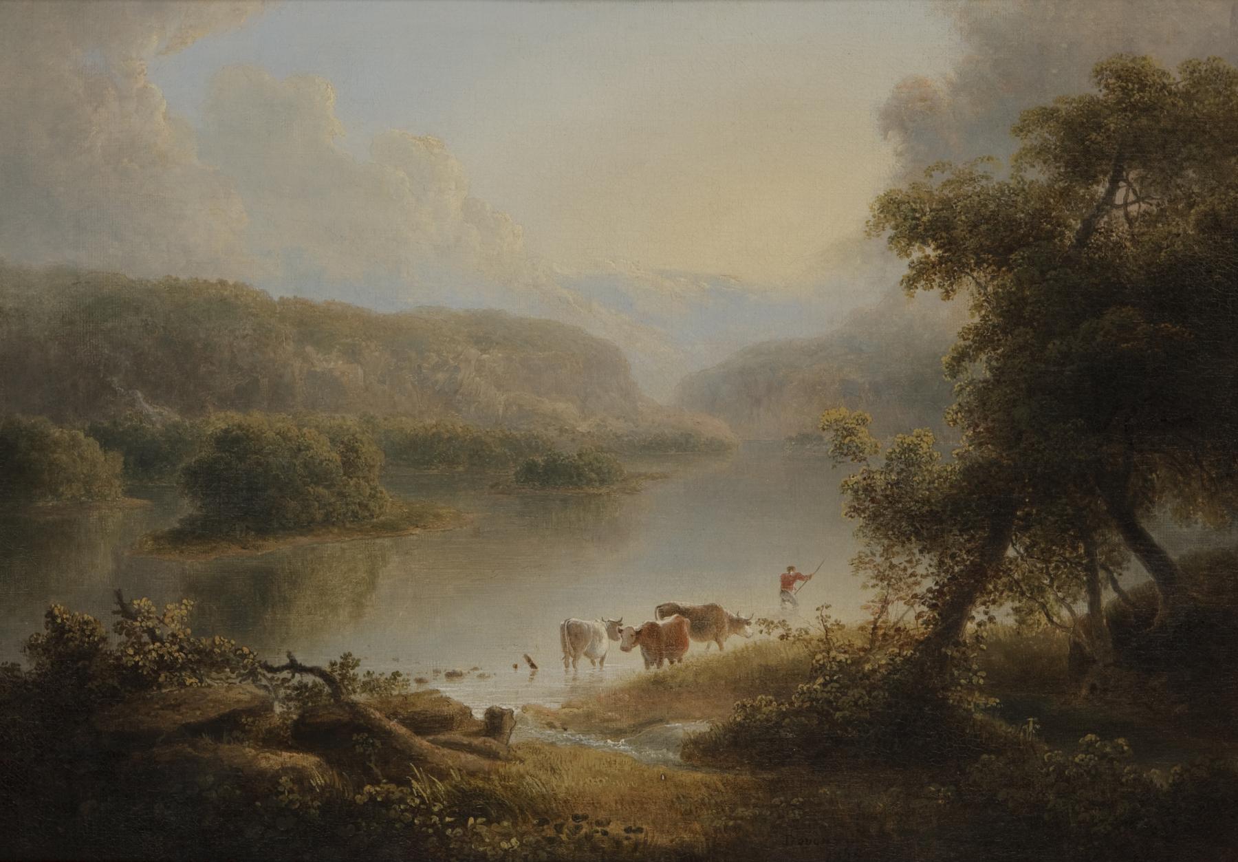 Delaware Water Gap by Thomas Doughty, Museum