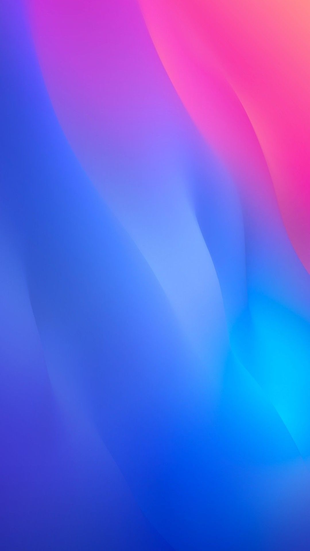 Free download iOS 12 iPhone X blue pink clean simple abstract