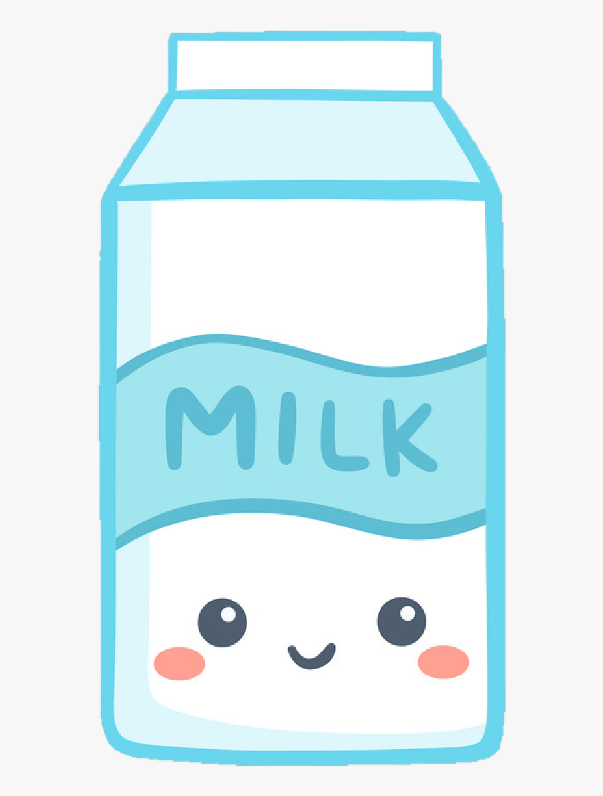 Cute Kawaii Milk Carton, HD Png Download, Transparent Png Image