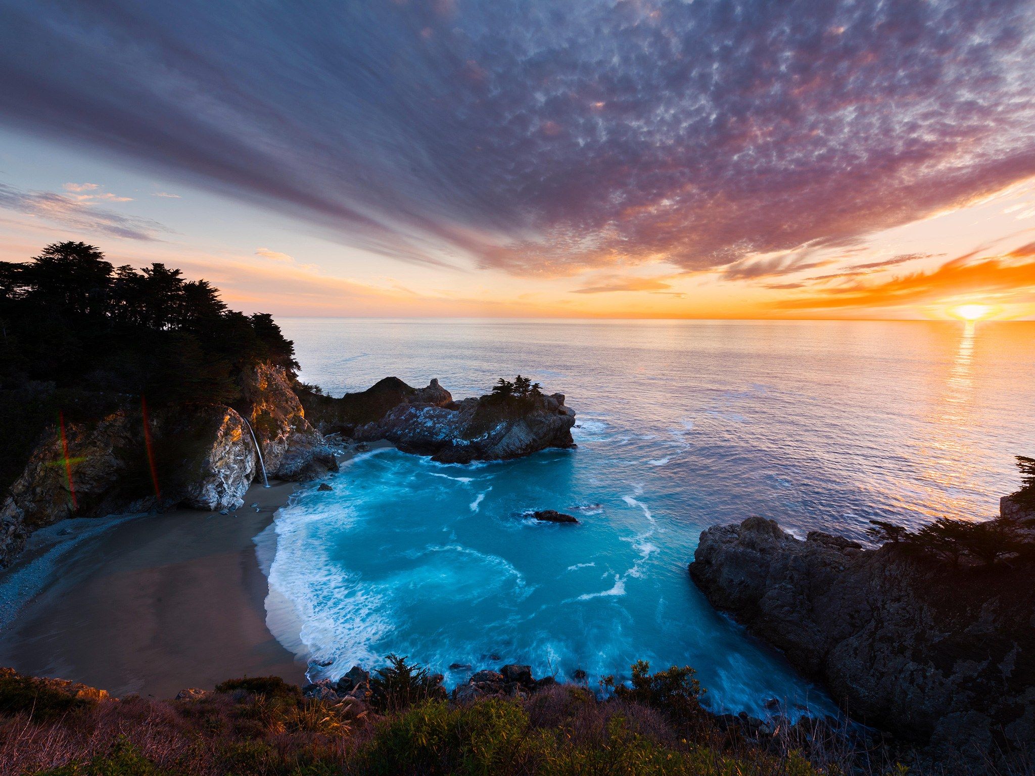 Coast of Big Sur, California HD Wallpaper. Background Image