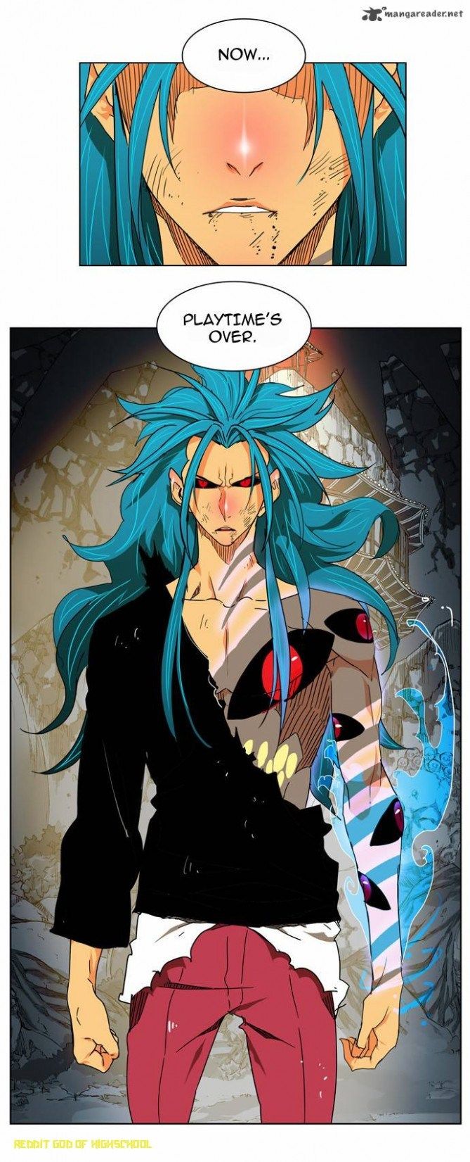 The God of High School 105