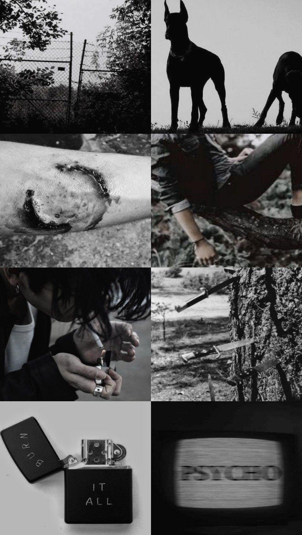 Psycho wallpaper by Honey on iPhone wallpaper. Dark aesthetic