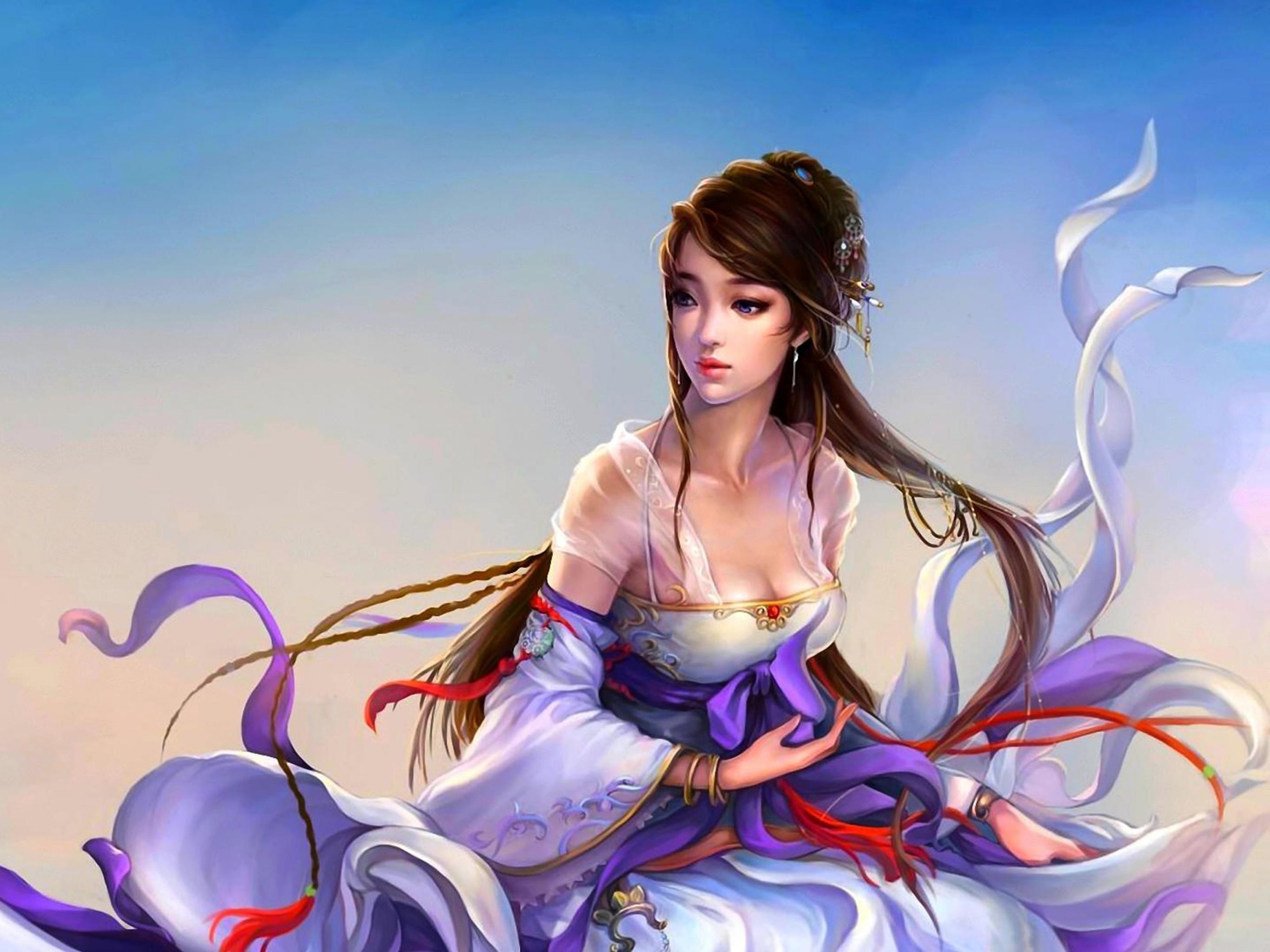 Princess China Girl 3D Desktop HD Wallpapers