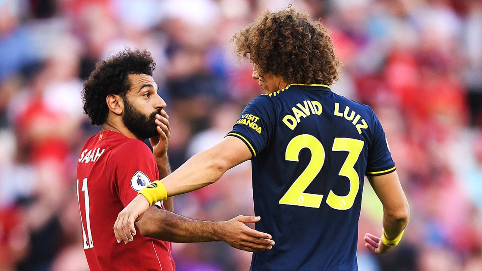 David Luiz Salah told me after the game. Quotes. News