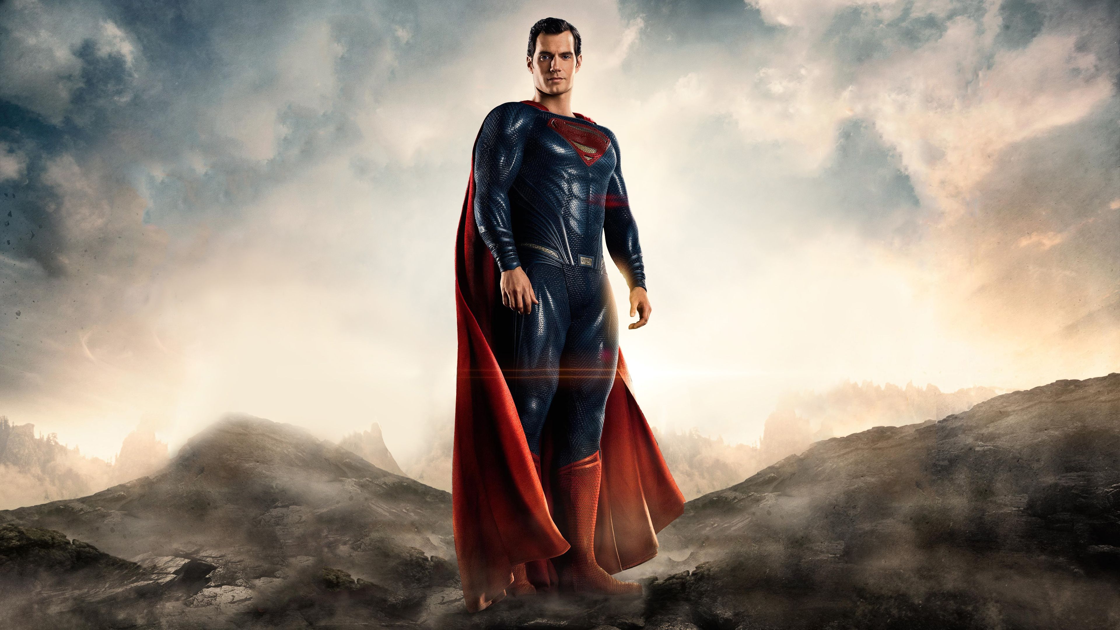 Superman Justice League Henry Cavill 4K