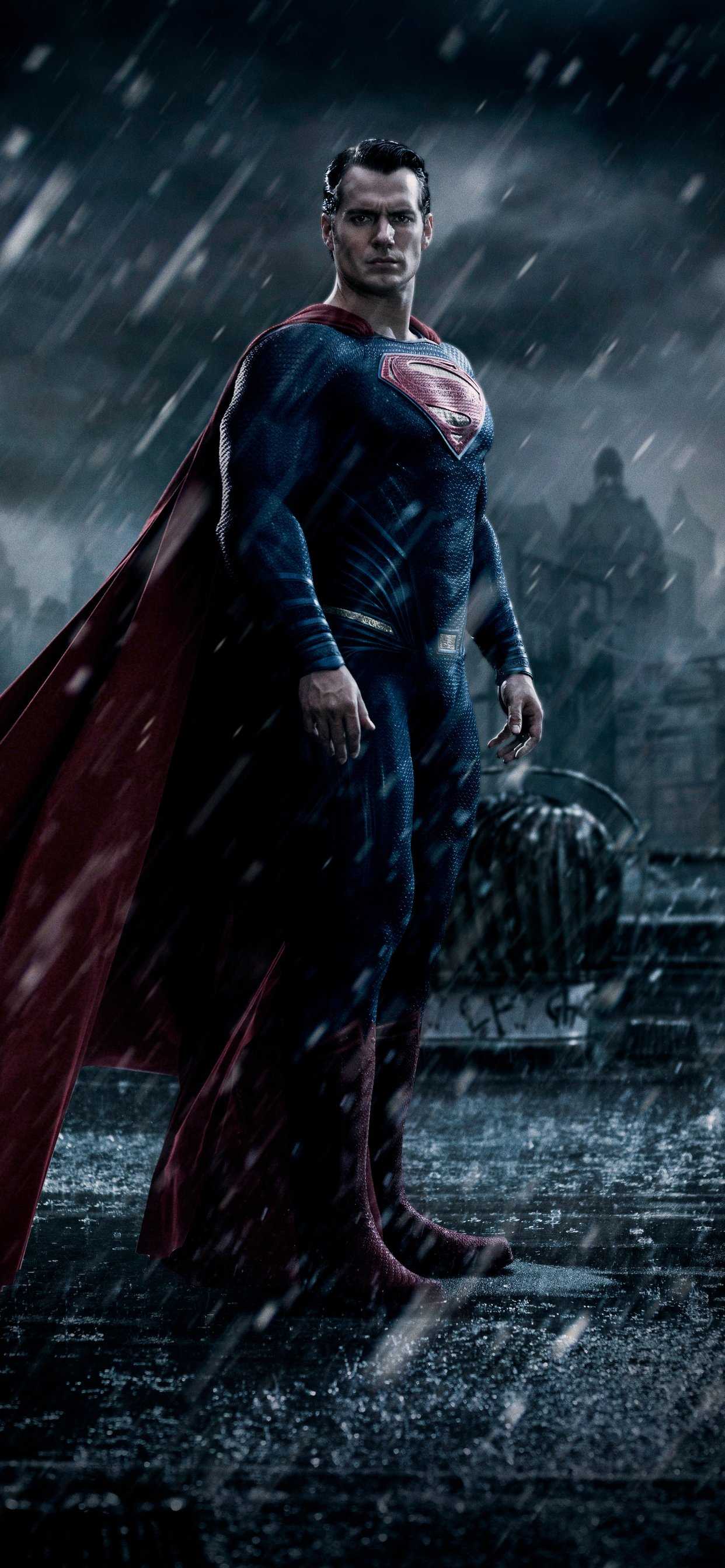 Superman Henry Cavill in Man of Steel HD Wallpaper (1242x2688)