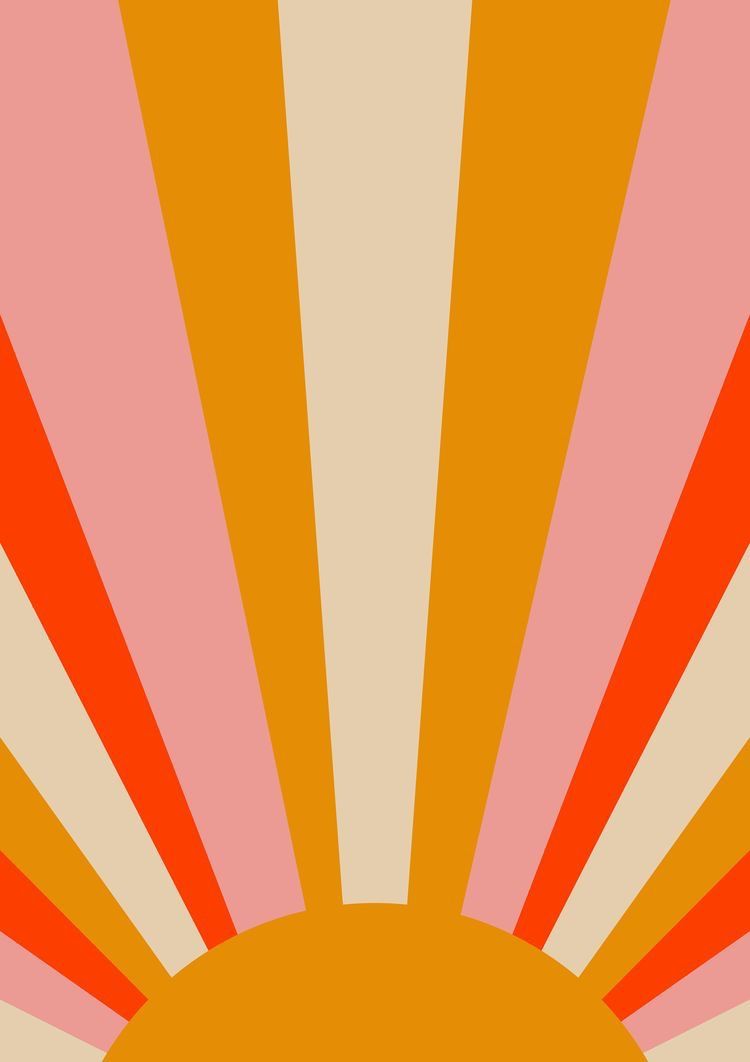 Retro Vibe Sun Wallpapers - Wallpaper Cave