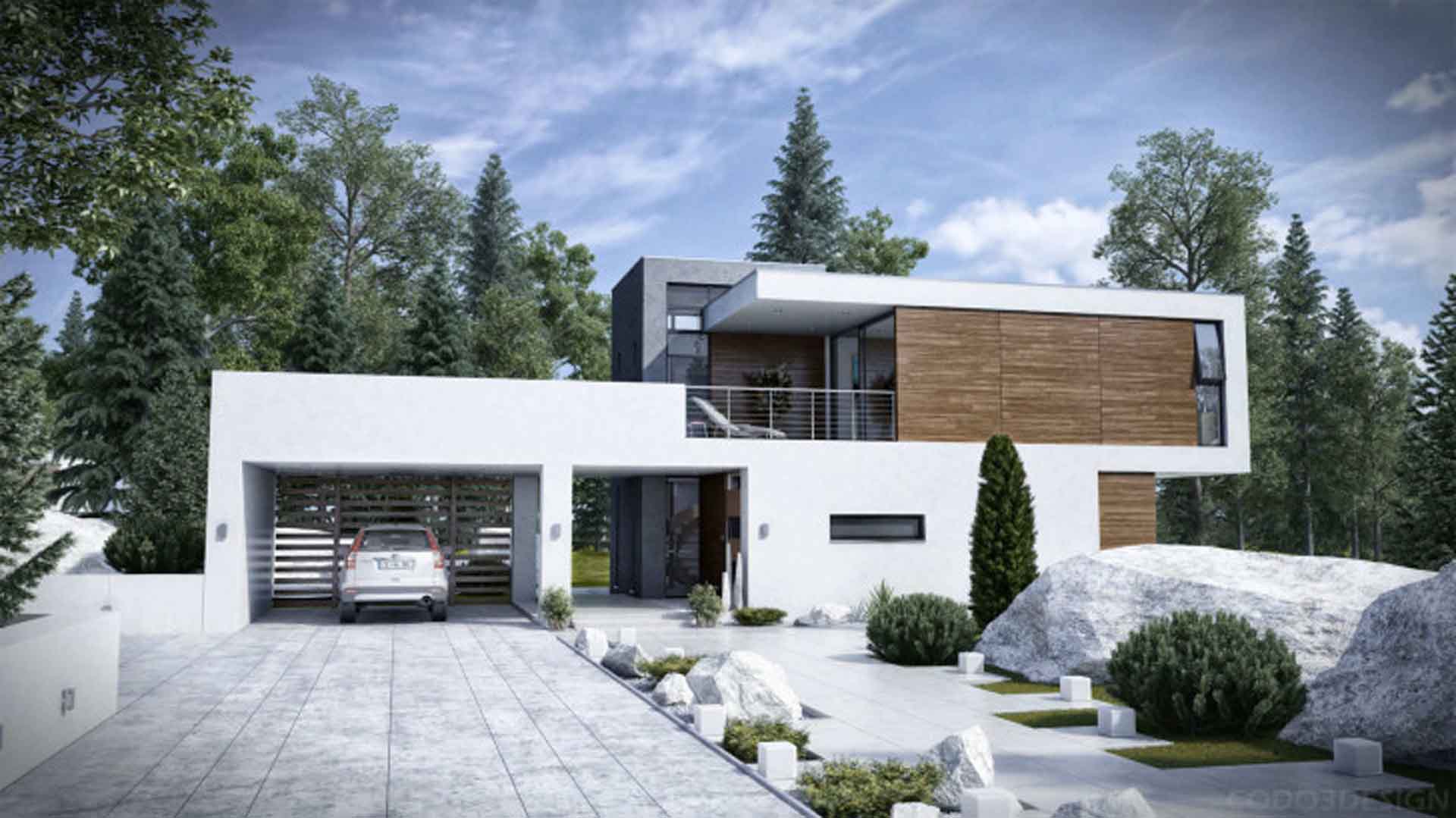 Modern House Wallpaper Free Modern House Background