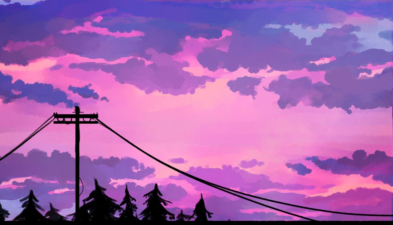 sky. Cute laptop wallpaper, Aesthetic desktop wallpaper, Anime scenery wallpaper