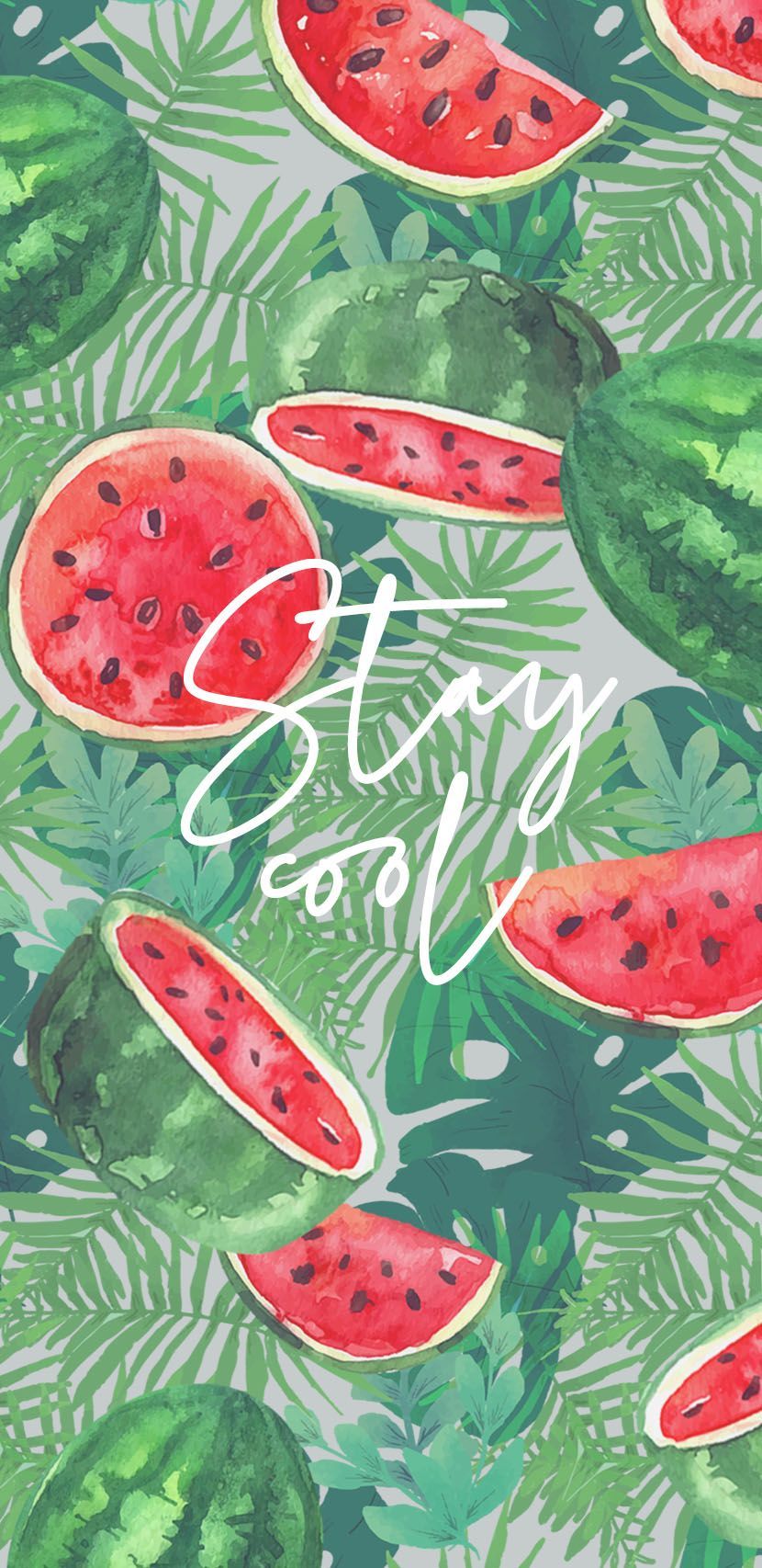 Say it with a wallpaper!. Cute summer wallpaper, Wallpaper iphone summer, Watermelon wallpaper
