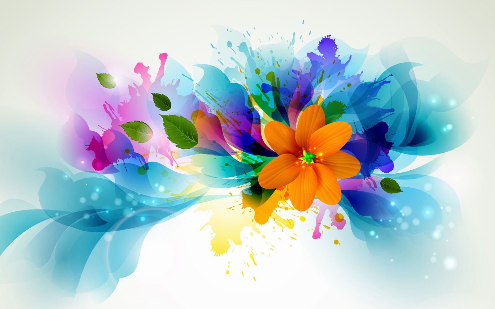 3D Flower Wallpaper