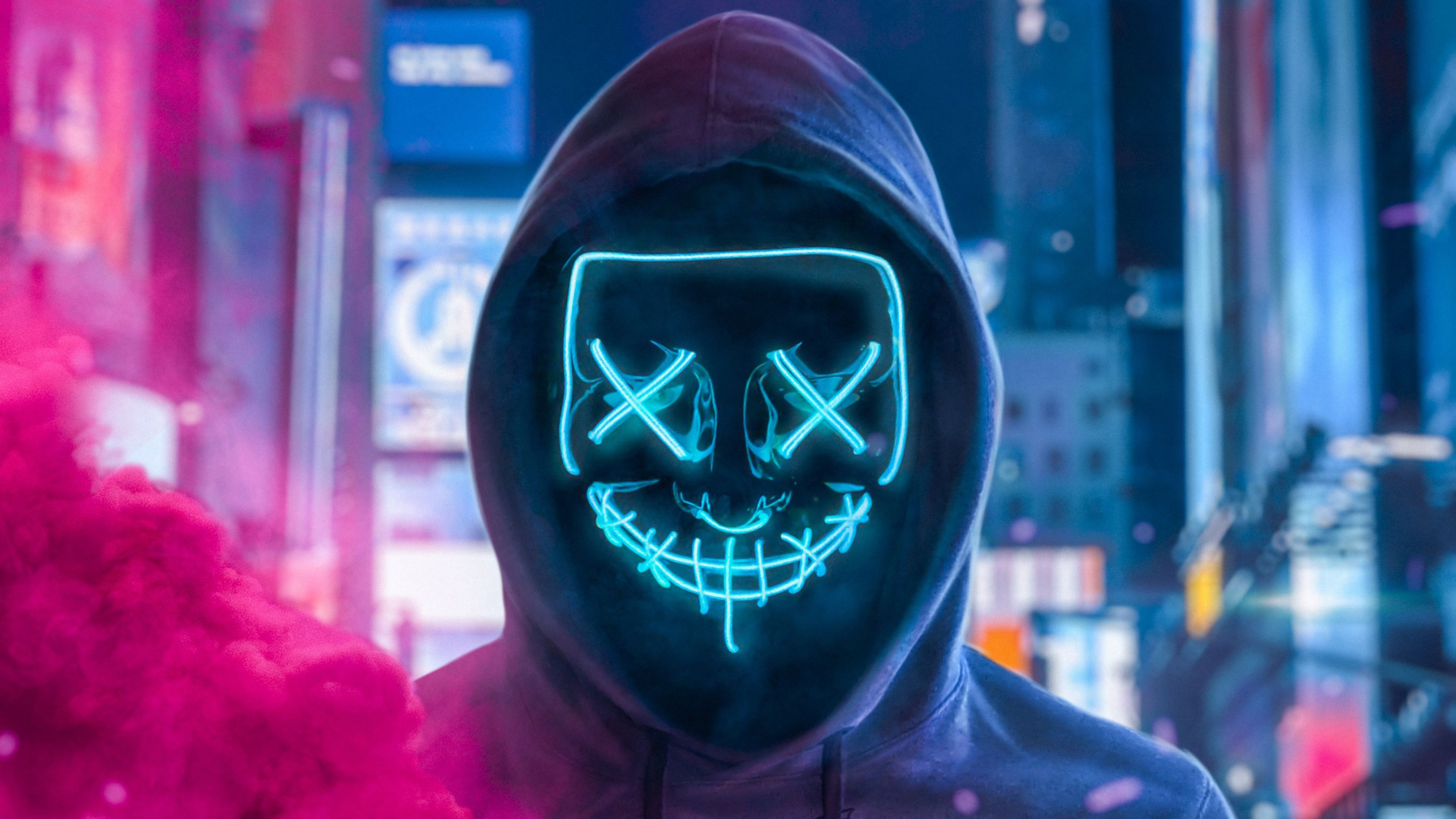 Neon Mask Pc 4k Wallpapers Wallpaper Cave 0251