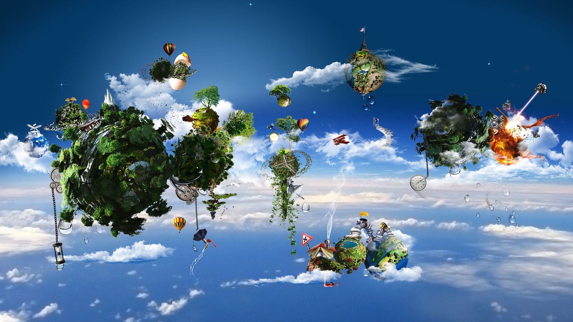 Ecosystem. World wallpaper, 3D desktop wallpaper, Cool wallpaper