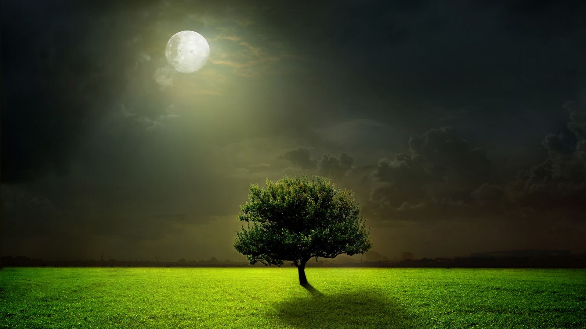 Green Moon Wallpapers - Wallpaper Cave