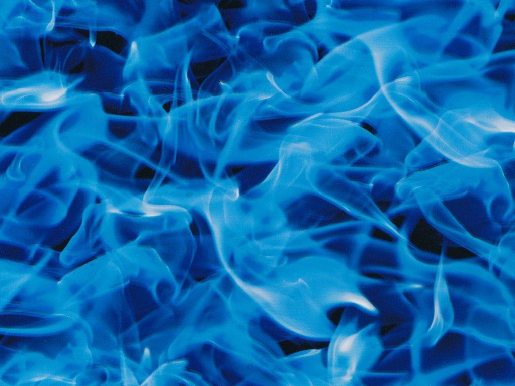 Smoke Flames Blue Hydrographic FilmInfected Home